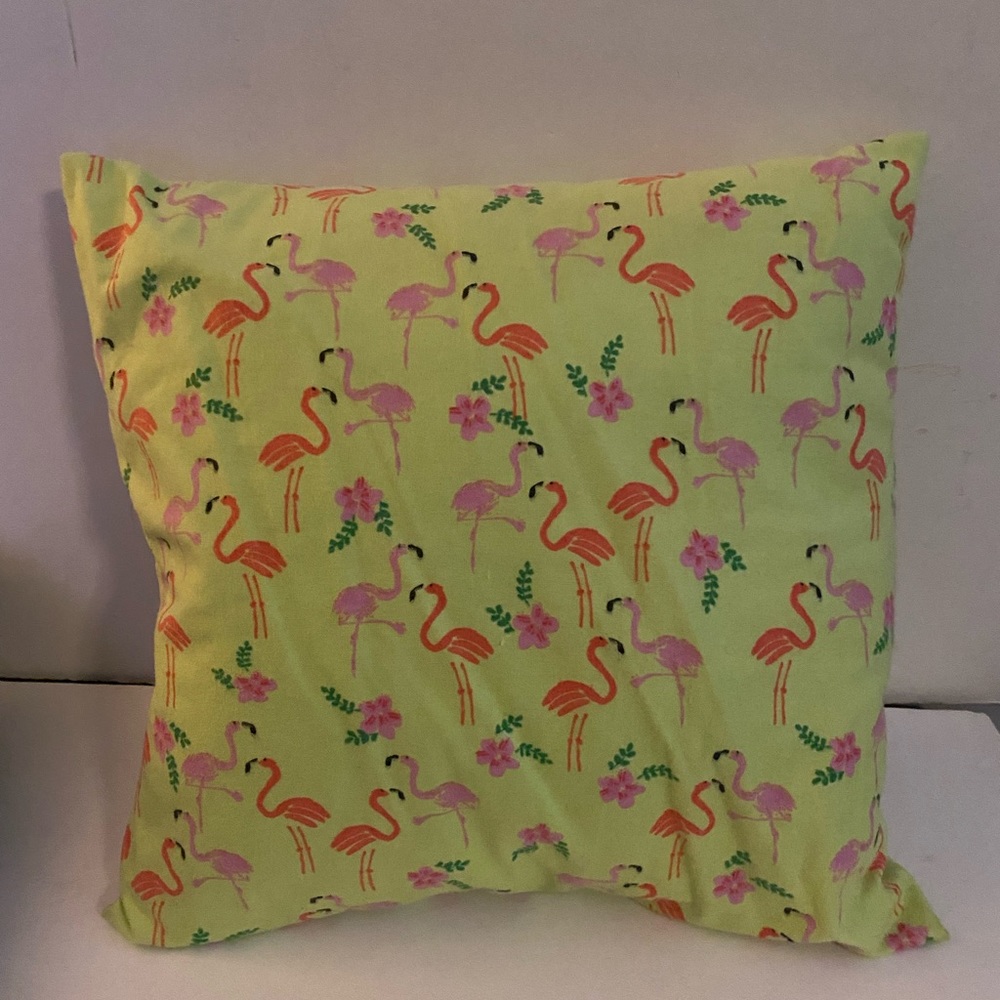 Flamingo pillow